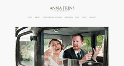 Desktop Screenshot of annafrins.com